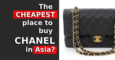 cheapest place to buy chanel|chanel singapore price.